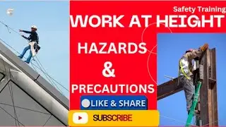 What Is Work At Height? Importance Of Work At Height Safety. Hazards & Precautions. #viral #trending