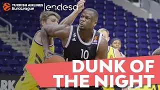 Endesa Dunk of the Night: Moustapha Fall, LDLC ASVEL Villeurbanne