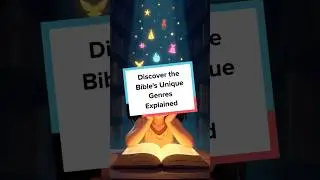 Discover the Bible's Unique Genres Explained