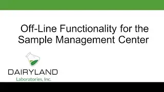 Off Line Mode for the Sample Management Center