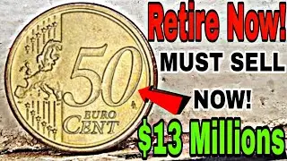 50 Euro Cent Coins Worth BIG Money! 💶 Rare Euro Coins You Should Look For!