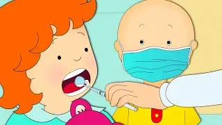 Caillou y Rosie en el Dentista | Caillou en Español Castellano