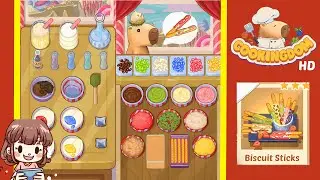 Cookingdom Level 147 Biscuit Sticks Solution Walkthrough