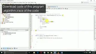 Implementing InsertionSort Algorithm using java