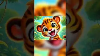 🐯Little Tiger Song for Kids Roar Play #NurseryRhymes #kidssongs #toddlers #lullaby #preschool #tiger