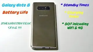 Galaxy Note 8 - Battery Life (Incl SOT)