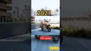 Evolution of TVS Jupiter (2013-2025) #shorts