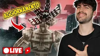 🔴STRANGER THINGS AGGIORNAMENTO MOD HORROR  #shorts #minecraft