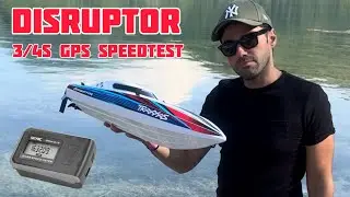 Traxxas Disruptor GPS speedtest 3/4s Stock