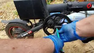 IconBIT K7 charger, BMS plus Chain and crank removal.