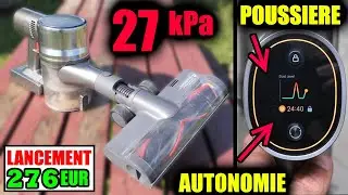 DREAME T30 пылесос беспроводной 29,6v 27KPA с определением уровня пыли