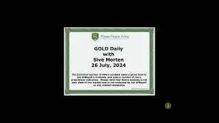 ForexPeaceArmy| Sive Morten Daily Gold 07.26.24