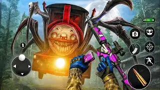 Scary Train FPS Shooting Games Android Gameplay