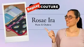 Coudre le porte monnaie Rosae Ira de @PesteCholéracouture  - PATRON GRATUIT | LIVE COUTURE