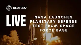 LIVE: NASA launches planetary defense test from Space Force base