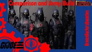 GI Joe Classified Cobra Trooper And Army Build  Figure Review!