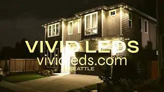 Christmas lights for house Seattle 🎄 VIVID LEDS
