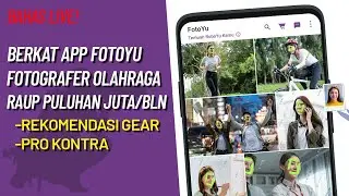 Fotografer Olahraga Raup puluhan juta/bln dengan FotoYu