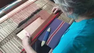 Weft Ikat Weaving Workshop 2019