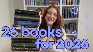 26 books I want to read in 2026 🦋 | yearly tbr