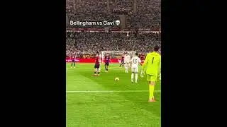 Gavi vs Bellingham 💢💀 #bellingham #gavi #elclasico #football
