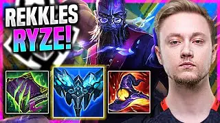 REKKLES DOMINATION WITH RYZE! - G2 Rekkles Plays Ryze BOT vs Veigar! | Challenger TV