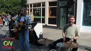 Zoe Clarke and the amazing Anxo Silveira Cover of This is Life  Live from Grafton Street Dublin