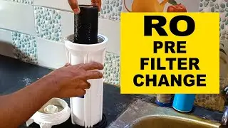 RO PRE Filter Change - RO Sediment PP Spun 10 Inch Filter Change