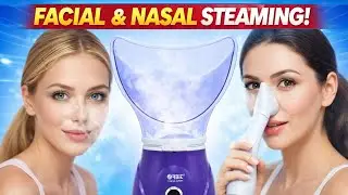 Facial & Nasal Steaming at Home | Glowing Skin & Blocked Nose Solution 😍