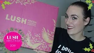 Huge Lush Christmas 2019 Haul  | Unboxing the new products!