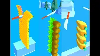 Slice Slice Cut Cut 3D - Knife Flip Challenge Satisfying Gameplay