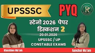 Stenographer Solved Paper 2 | UPSSSC PYQ | Lekhpal Practice Set #upsssc #upssscpyq Rankersnama 2026