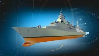 BAE Systems - SEA 5000 Global Combat Ship - Australia (GCS-A) Frigate Unveiled [720p]