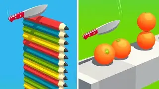 Slice It All Gameplay! Satisfying and Relaxing ASMR Slicing Video NEW UPDATE