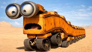WALL-E but it's ruined by AI