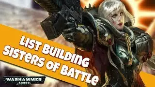 Сестры битвы: рукопашный бой, создание списка: Warhammer 40K