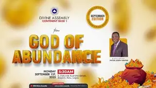 ANOINTING FOR NEW BEGINING