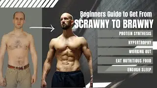 Beginners Guide To Build Muscle: How To Get From Scrawny to Brawny