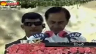 CM KCR Speech After hoisting Indian National Flag at Golconda Fort - Watch Exclusive
