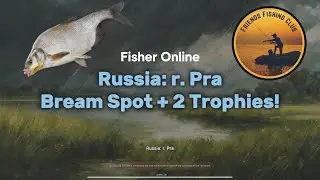 Double Trophy Bream в России: р. Пра | 4000+ Silver Grind Spot | Fisher Online Bream Guide