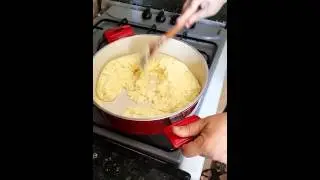 Peynir helvası yapılışı