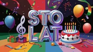 STO LAT! Piosenka Urodzinowa 2025 🥳 | Piosenka na Urodziny | Sto lat sto lat, Gwiazdka Pomyślności ✨