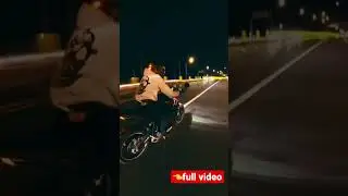Night ride Vibe #motorcycle #riders #trident660