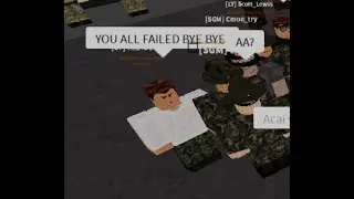 Roblox USAF Marine Tryouts