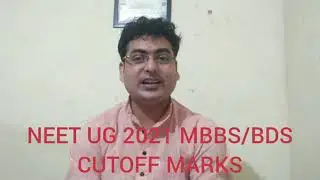 NEET 2021 MBBS/BDS CUT OFF.🤔