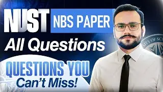 NUST NET 04 NBS Paper Solutions | NUST NBS Paper Questions | NET 04 Solve | NET NBS Paper Solutions