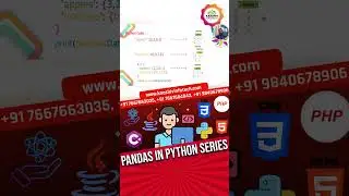 What is Pandas? Why and How to Use Pandas in Python #kaashivinfotechreviews #kaashivinfotech #python
