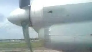 Wind Rose Airlines An-24 Taking Off From IEV