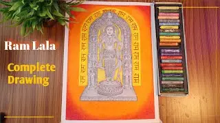 Ram Ji ka Background Drawing || Joy Shree Ram 🙏||Dipak ARTbook 