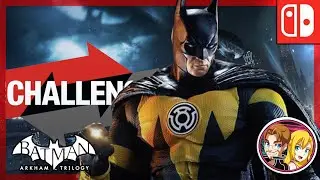 Batman Arkham City DLC Yellow Lantern Challenge Curse (Nintendo Switch) Batman Arkham Trilogy